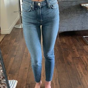 HUDSON Blair High Waisted Ankle Skinny Jeans